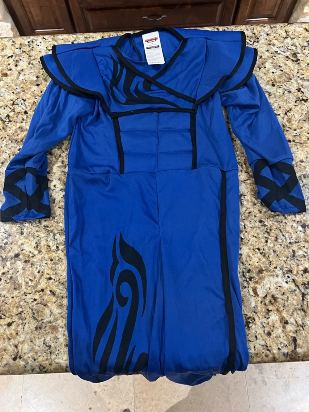 Spooktacular Creations Kids Blue Ninja Costume | Size Small (5-7)